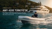 AMY 420E Türkiye’de: %100 Elektrikli Premium Tender B&C Marine Güvencesiyle Motoryat Pazarında